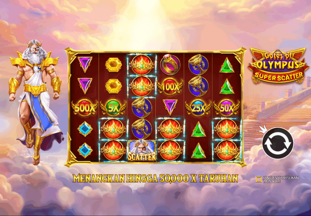 Cara Mudah Maxwin di Gates of Olympus Super Scatter Bersama Ronde4D