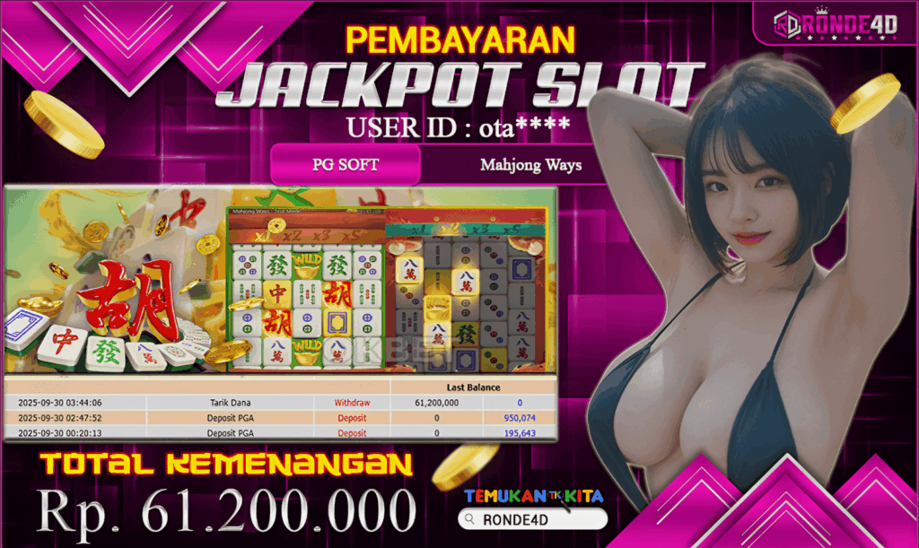 Jam-Jam Gacor Slot Mahjong Ways - Permainan Mahjong Ways dari provider PG Soft menjadi salah satu slot online paling populer di Indonesia
