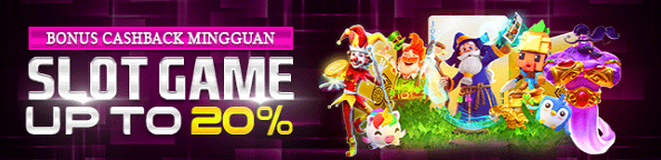 Dapatkan Cashback Mingguan 20% Main Slot RONDE4D